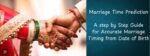 Marriage Prediction by Date of Birth: How Accurate Is It?