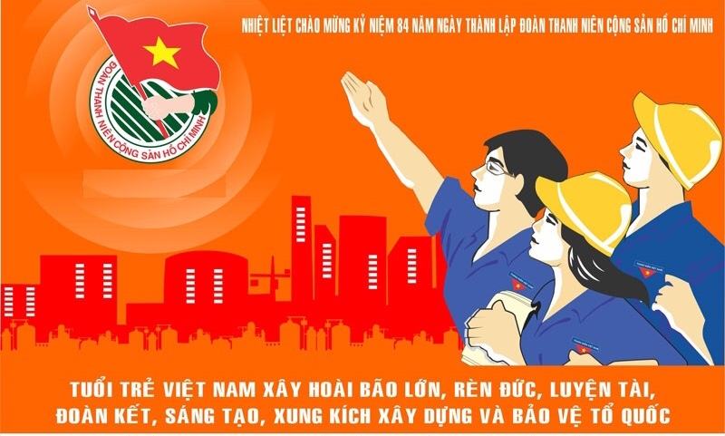Chào mừng kỷ niệm 88 năm ngày thành lập Đoàn TNCS Hồ Chí Minh (26/03/1931-26/03/2019)