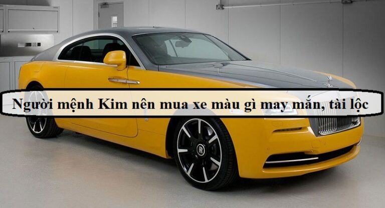 Mệnh Kim hợp màu xe gì? Chọn màu xe máy, ô tô hợp mệnh Kim nhất