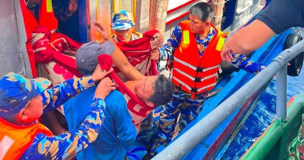 Một thuyền viên ở Phú Yên bị cá cờ đâm thủng bụng