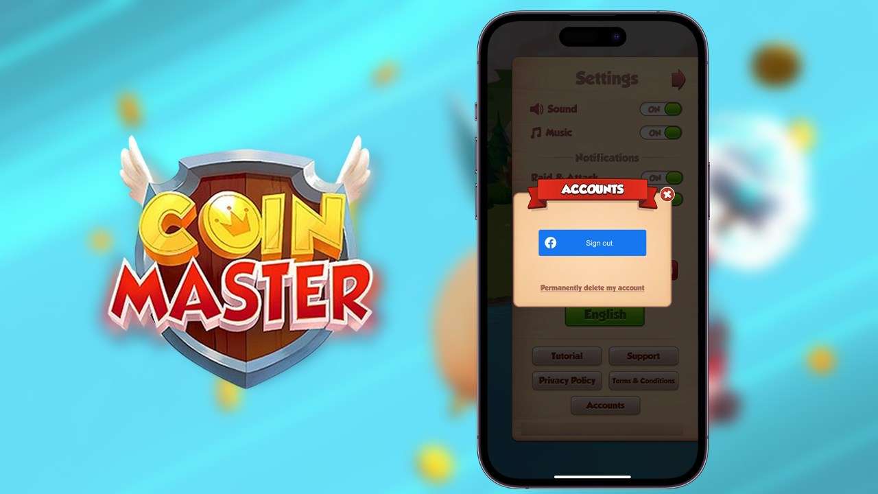 Cách lấy lại Acc Coin Master bị khoá đơn giản