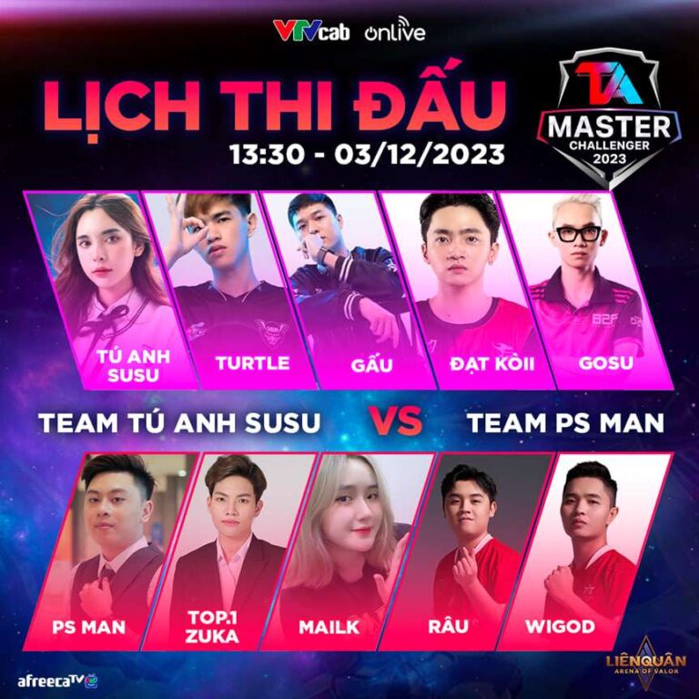 ON Live đồng hành cùng Đội Tuyển Liên Quân Mobile Việt Nam du đấu tại TA Master Challenge 202