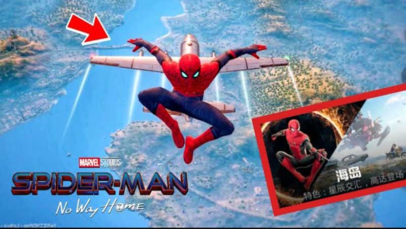 Pubg x Spider Man: No Way Home giới thiệu bản cập nhật 1.8