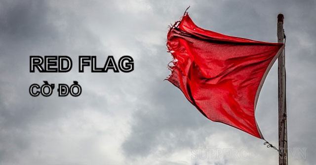 Red flag là gì? Tình yêu của bạn liệu có”red flag in relationship”?