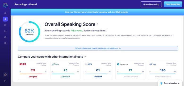review elsa speech analyzer