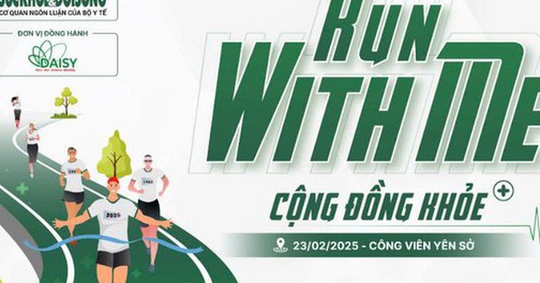 ‘Run With Me – Cộng Đồng Khỏe’ – Chạy để khoẻ và lan toả yêu thương