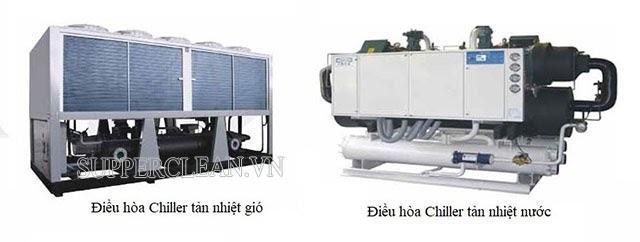 So sánh hệ thống chiller giải nhiệt nước và chiller giải nhiệt gió