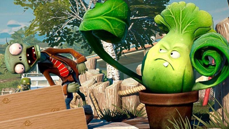 Mở đầu trò chơi Plants vs Zombies 2