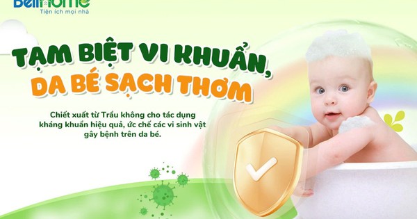 Tắm gội thảo dược – Giải pháp bảo vệ làn da của bé