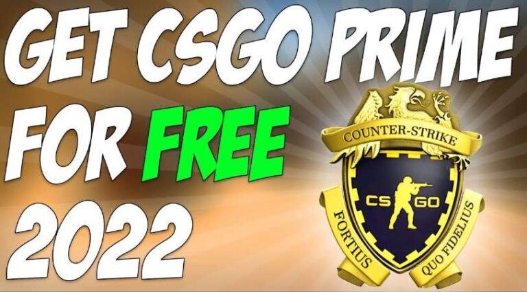 Tặng Acc CSGO Prime VIP miễn phí 2023, Nick CSGO Prime Free