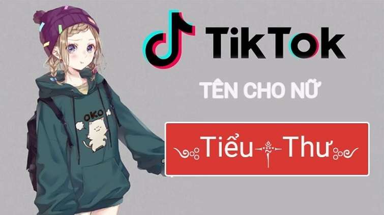 tên tik tok hay cho nữ 1