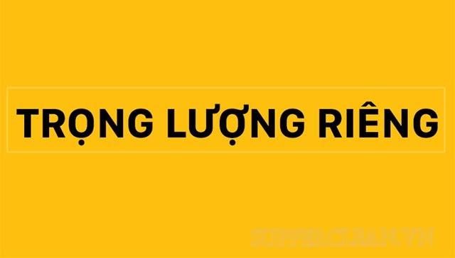 Trọng lượng riêng là gì? Tìm hiểu trọng lượng riêng của thép