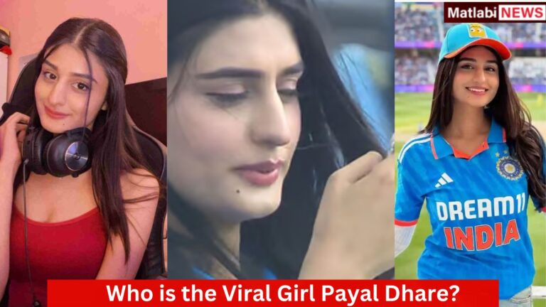 Who is the Viral Girl From Dubai Match Payal Dhare? Know all about her 2025